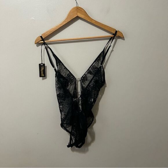 NWT MAPALE 8539 TEDDY COLOR BLACK S/M - Picture 5 of 5